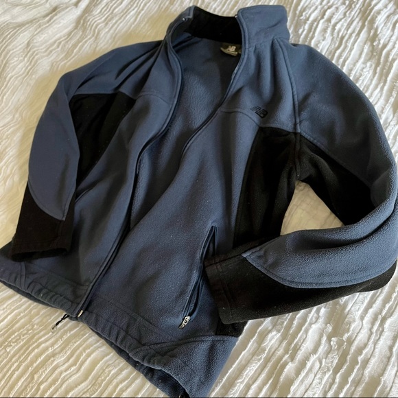 New Balance Fleece, Navy, Size M - Picture 2 of 4